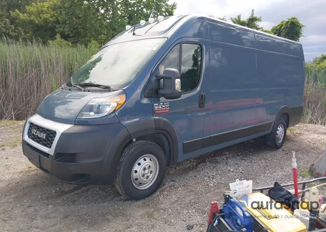 2020 Ram Promaster 3500 Cargo Van High Roof 159 Wb Ext z USA, uszkodzony, nr VIN 3C6URVJG4LE117342